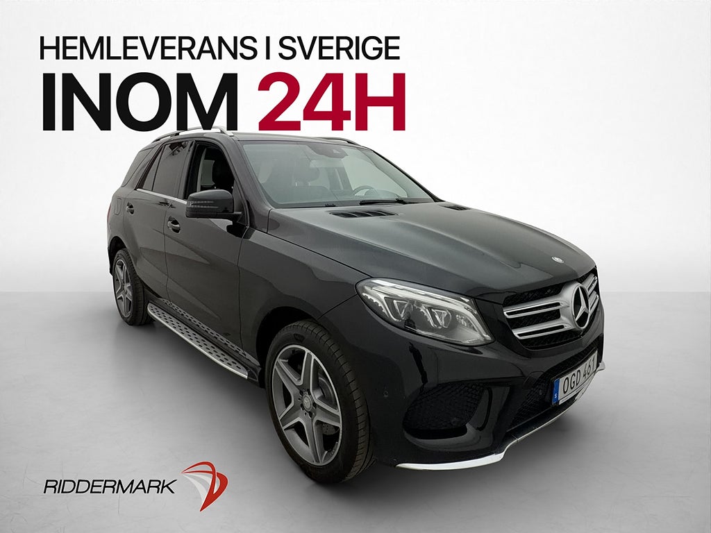 Mercedes-Benz GLE 250 d 4M AMG D-Värmare Skinn 360° Drag