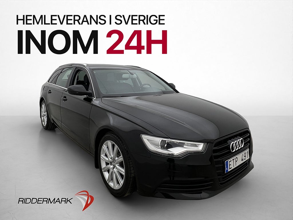 Audi A6 Avant 2.0 TDI 177hk Proline P-Sensorer 0.50l/Mil