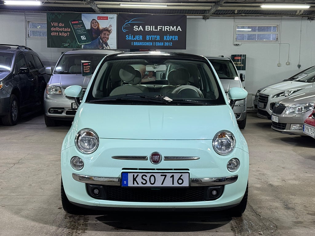 Fiat 500 1.2 8V Lounge Euro 6 Endast 5900 mil 