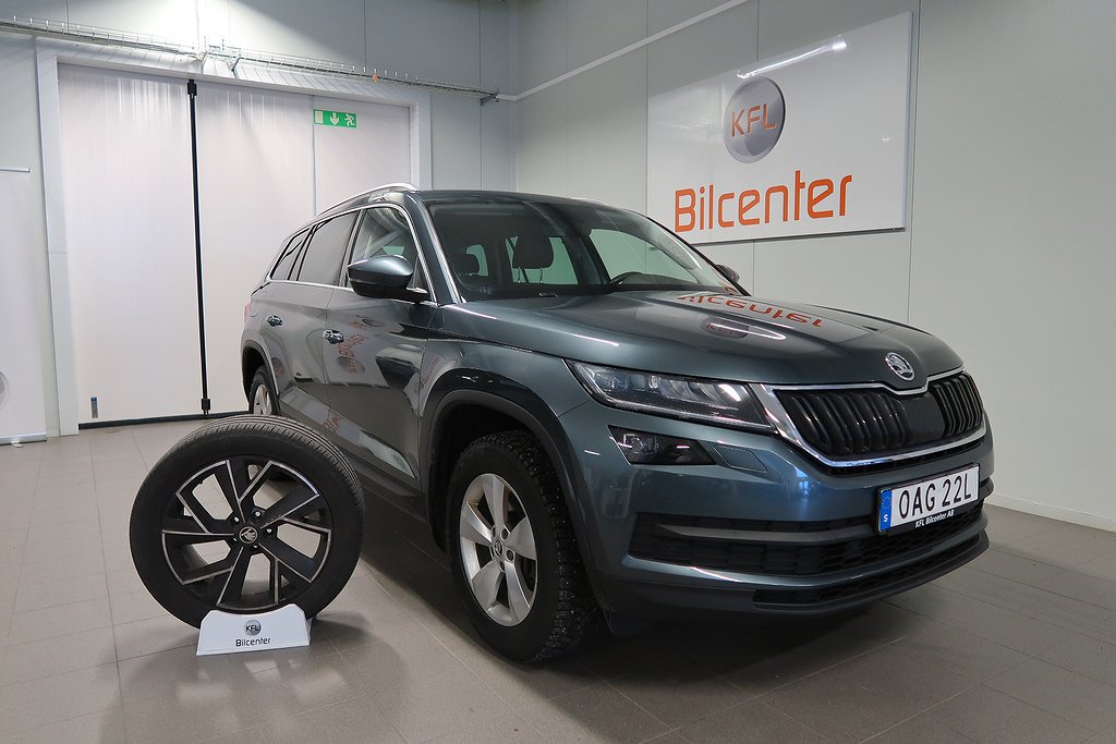 Skoda Kodiaq 2.0 TDI 4x4 Aut-Drag-Värmare-Kamera-SoV 7-sits