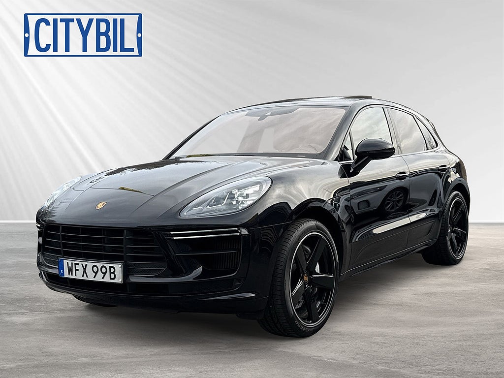 Porsche Macan Turbo 440hk PDK Sportavgas - Luftfjädring - Drag