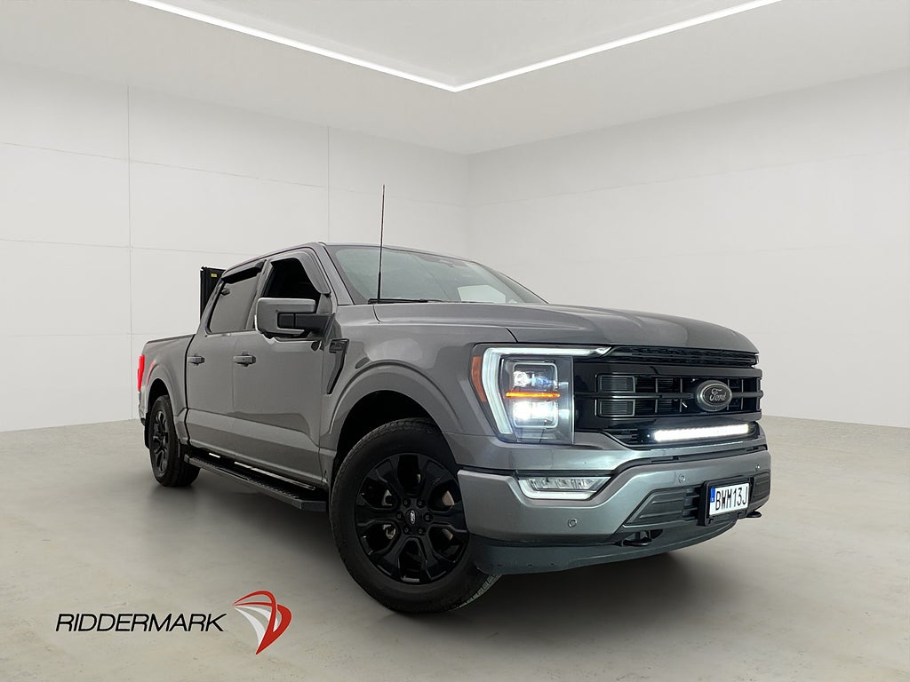 Ford F-150 Lariat Black Edt V8 4x4 BORLA Drag Pano Skinn B&O