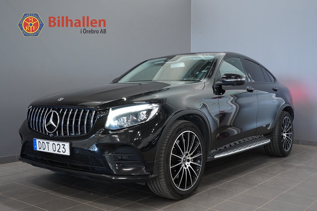 Mercedes-Benz GLC 220 d Coupé 4MATIC AMG Kamera 360 Läder Burmester