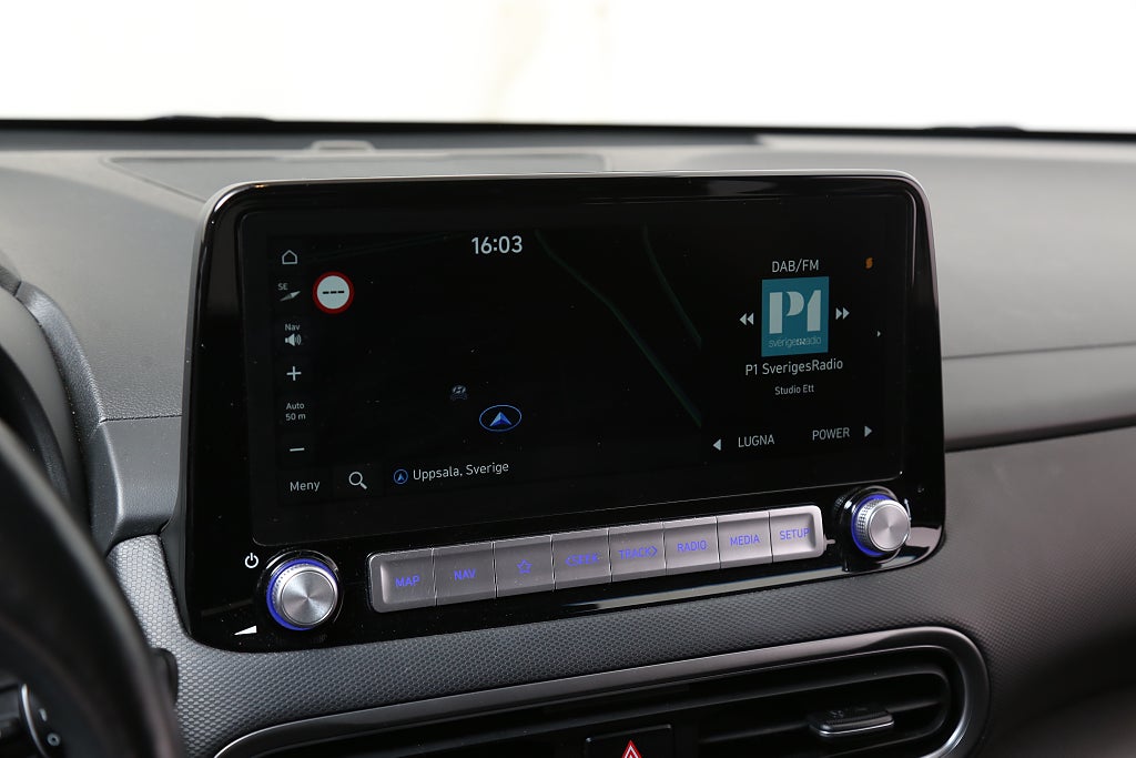 Hyundai Kona 64 kWh Advanced 204hk Skinn KRELL Head-up Två-tons Lack