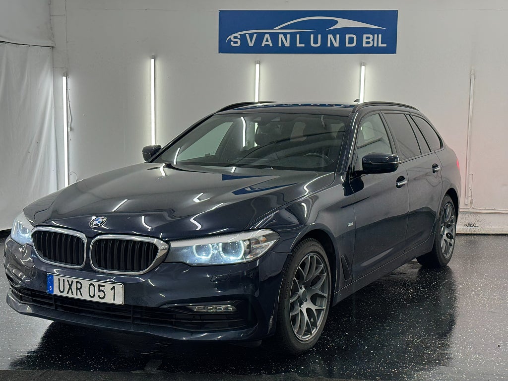BMW 520d Touring Steptronic Sport line / Se Spec / Dragkrok /  