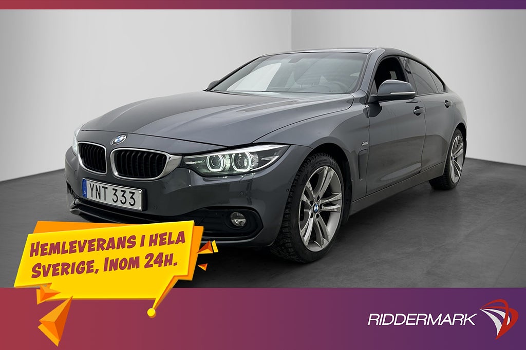 BMW 420 d xDrive Sport Line Dragkrok Kamera Navi M-Värmare