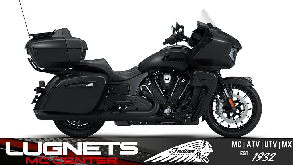 Indian Indian Pursuit Dark Horse with 112 Package #Värdecheck 45.000:-#