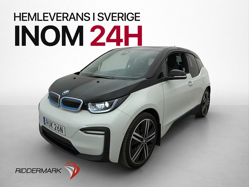 BMW i3 120 Ah 170hk Comfort Advanced Värmare Kamera Navi 20"