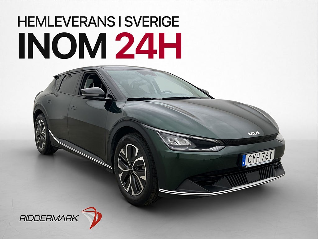 Kia EV6 77.4 kWh 228hk Kamera Navi Halvskinn CarPlay MOMS