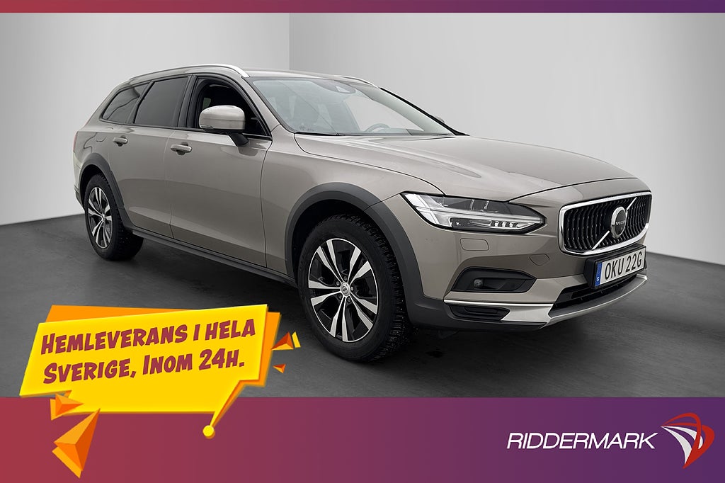 Volvo V90 Cross Country B4 197hk AWD Värmare VOC Kamera Drag