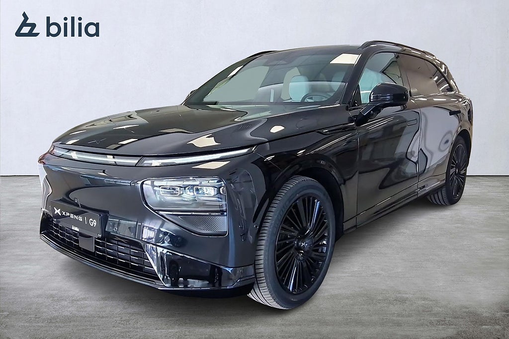 XPENG G9 AWD Performance, Black Edition, 0% ränta i 36 mån.