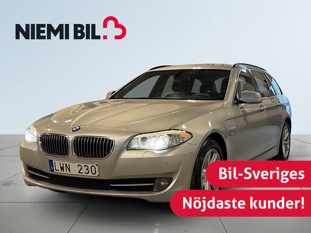 BMW 520d Touring Aut Drag Farthållare Keyless ISOFIX Psens S&V