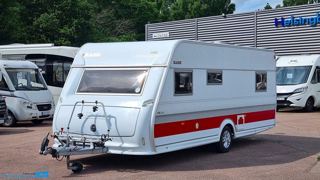 Kabe CLASSIC 560 GLE KS * Förtält * Markis * Thule Cykelställ *