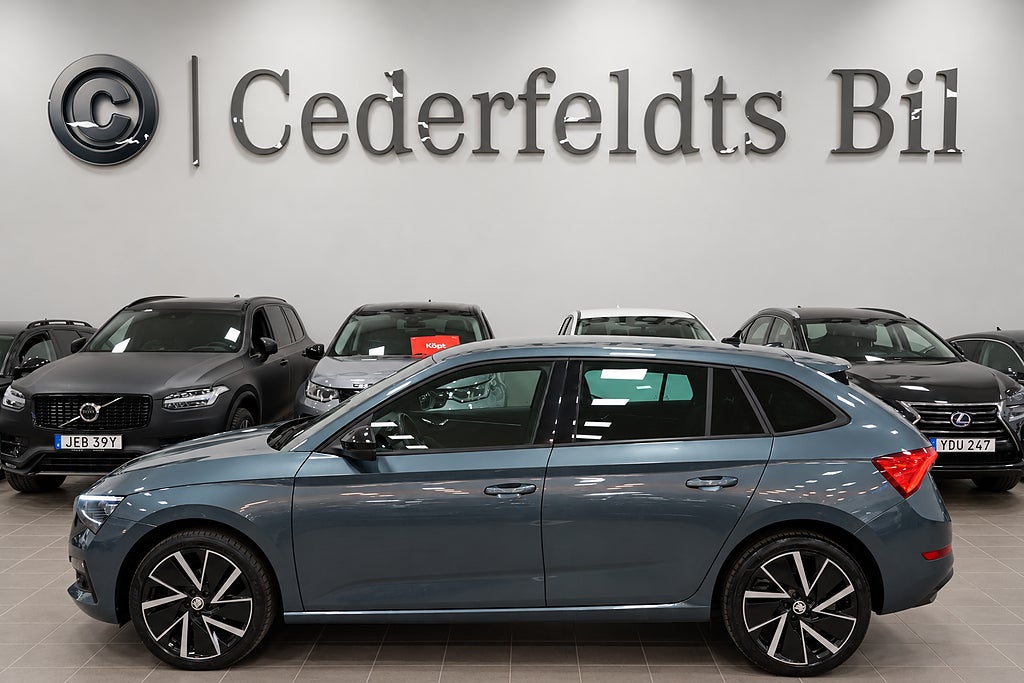 Skoda Scala 1.5T 150hk Dynamic B-kamera Drag M-värm Cockpit V-hjul