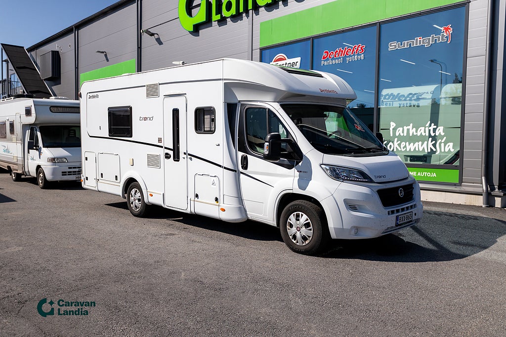Dethleffs Trend T 7017 **TRUMA GAS/EL, LÅNGBÄDDAR, TAKSÄNG**