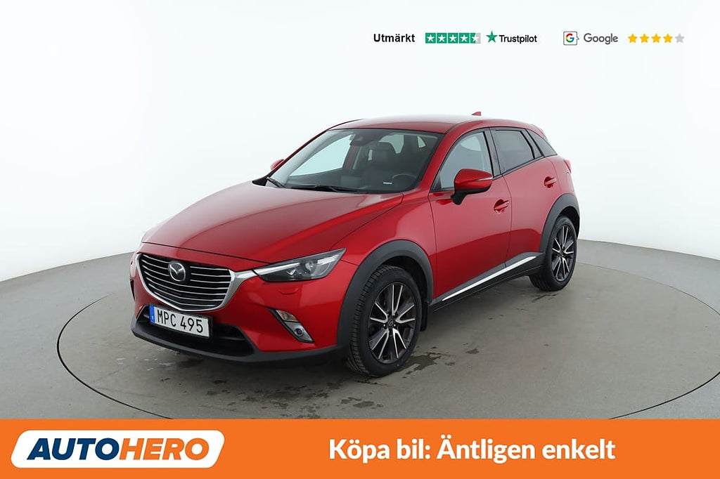Mazda CX-3 2.0 SKYACTIV-G / BOSE, Kamera, BLIS, Keyless, ...