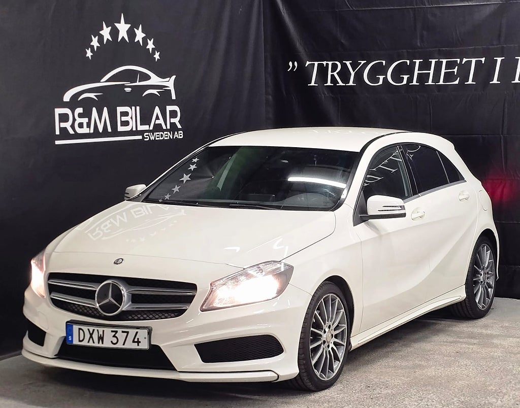 Mercedes-Benz A 180 AMG Line, B-kam, 122HK, Blå-tand, Ny Serv/Bes!!!