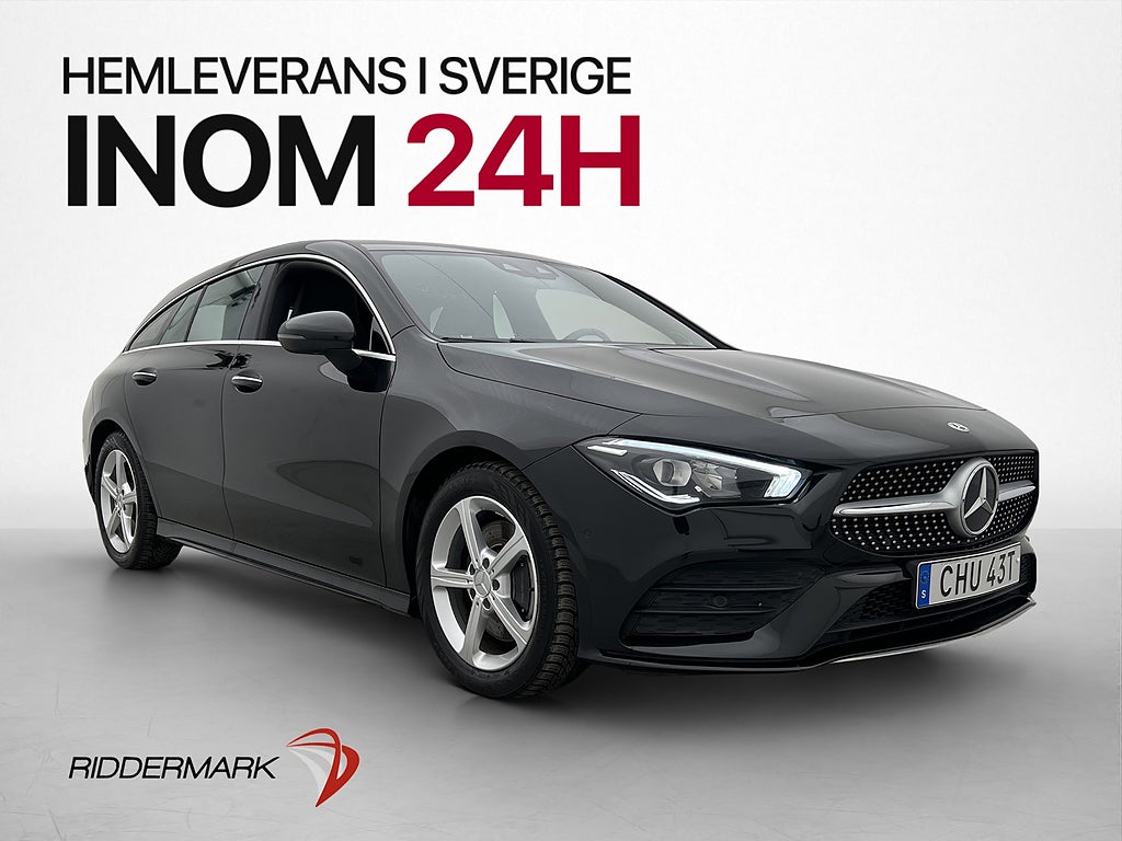 Mercedes-Benz CLA 220 SB AMG Wide Burmester Värmare Drag