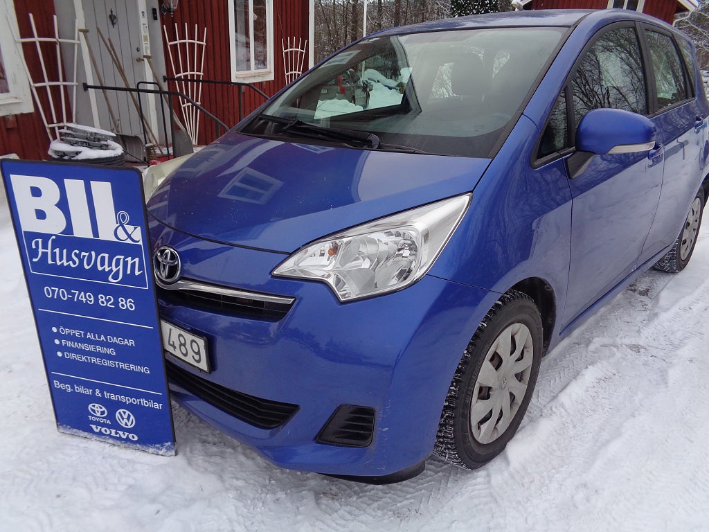 Toyota Verso-S 1.33 Dual VVT-i NYBES U.A./DRAG/BACKKAMERA/FÅ ÄG/FINANS