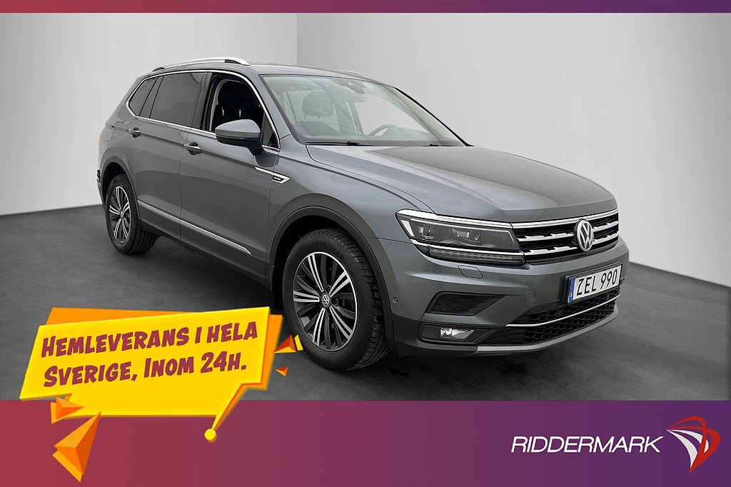 Volkswagen Tiguan Allspace TDI 4M 190hk 7-Sit Cockpit D-Värm