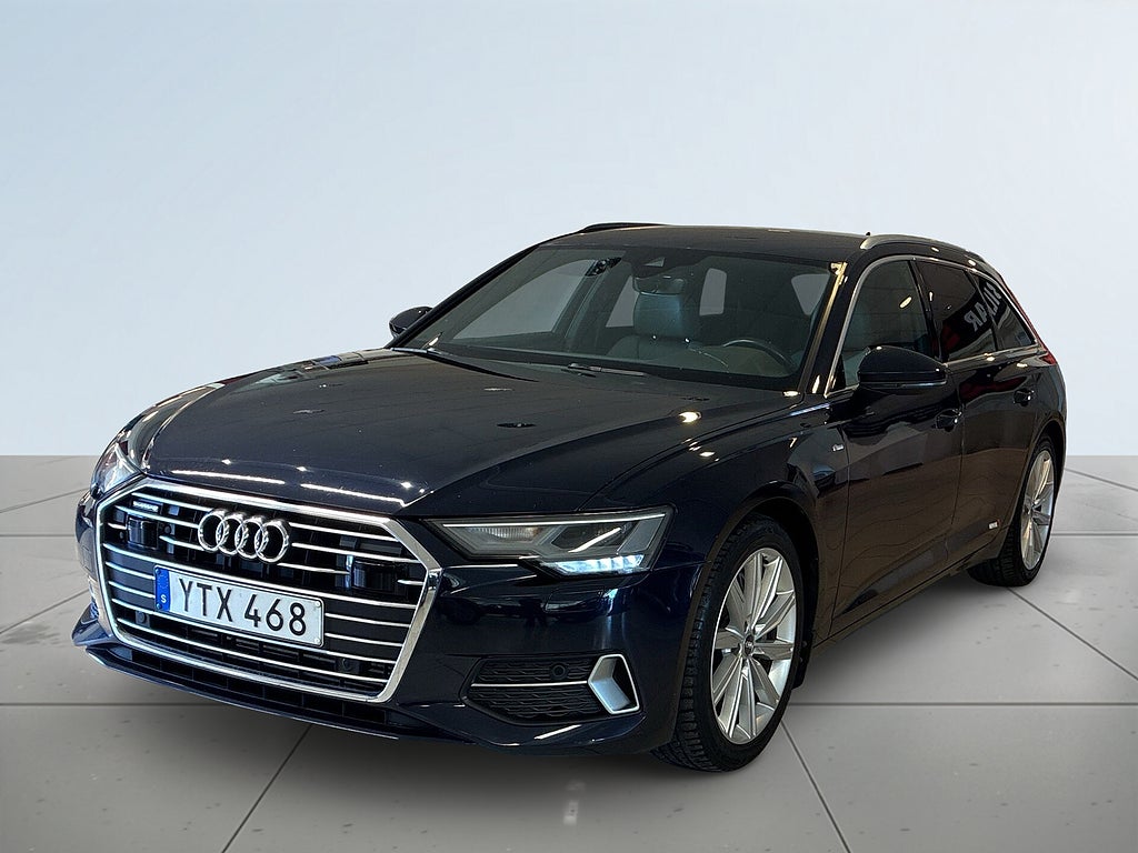 Audi A6 Avant 45 TDI quattro MOMS Drag Dvärmare S&V-däck Navi