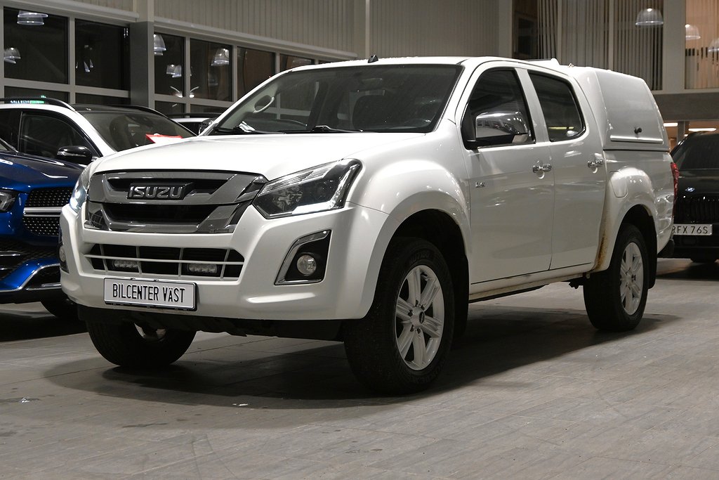 Isuzu D-Max Crew Cab 1.9 4WD 163hk Aut Kåpa Värmare Drag