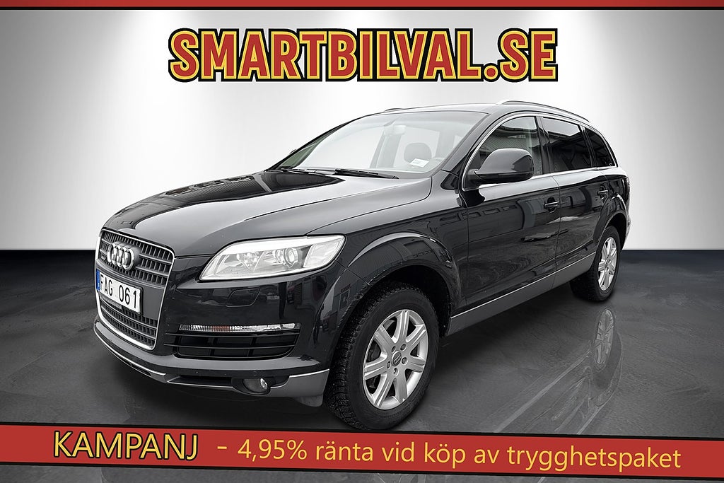 Audi Q7 4.2 FSI V8 Quattro Comfort Skinn Drag 7-Sits