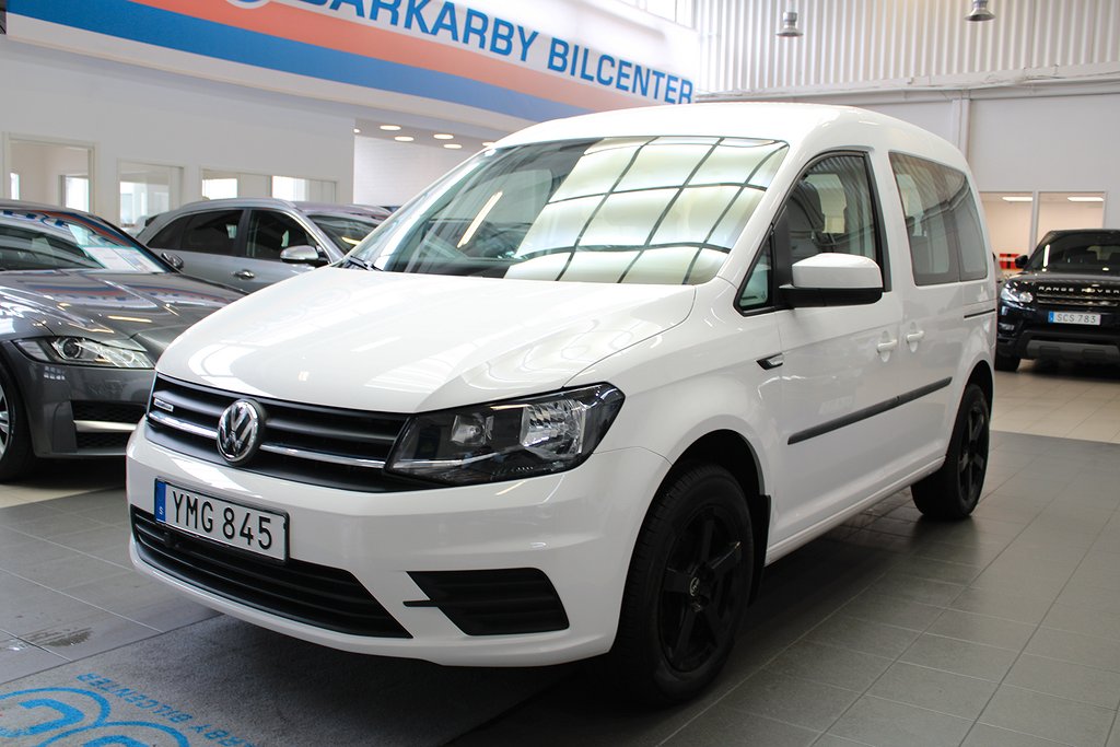 Volkswagen Caddy Life 1.4 TGI Komfort 7-Sits Automat/M-Värma