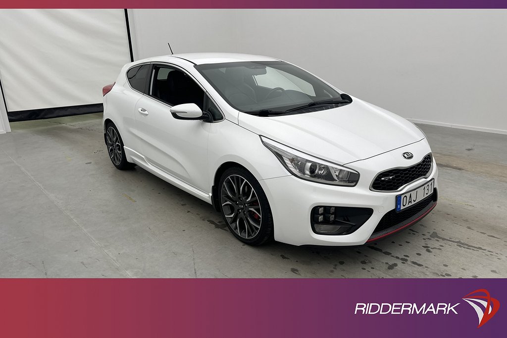 Kia Cee´d pro_GT GDI 204hk Rattvärm Skinn/Alcantara Sensorer