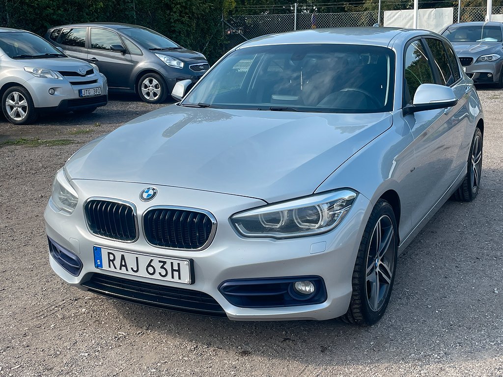 BMW 120 d 5-dörrars Steptronic sport svensksåld