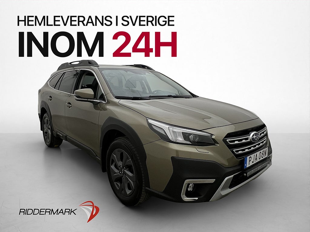 Subaru Outback XFuel 169hk 4WD Limited Skinn MOMS Värm Drag