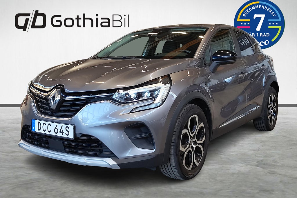 Renault Captur 1.3 TCe 140 Zen Aut EDC Easy Link Carplay Farthållare