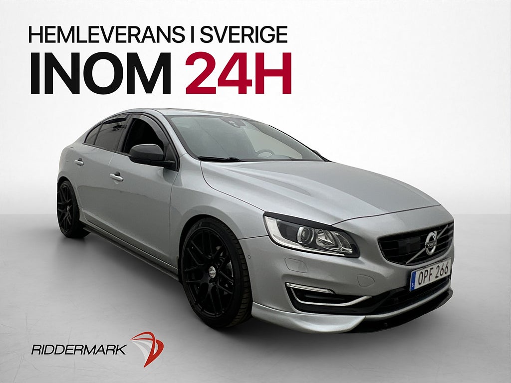 Volvo S60 D4 181hk Momentum Kamera Drag Värmare Sensorer Nav