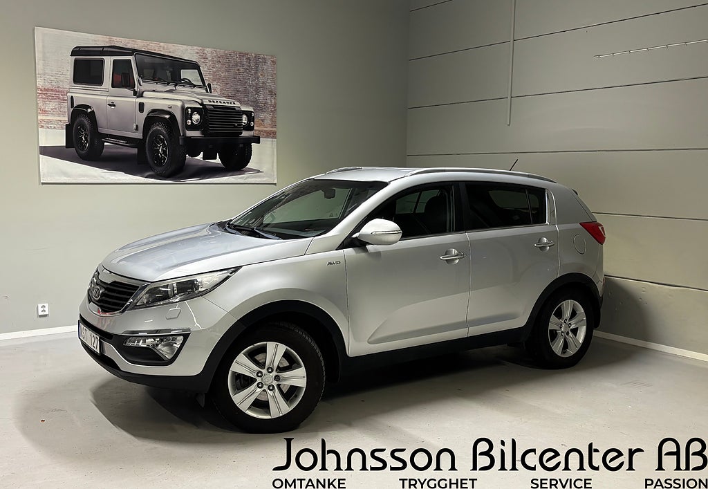Kia Sportage 2.0 CVVT 4WD Nyservad Bluetooth Drag 163hk 