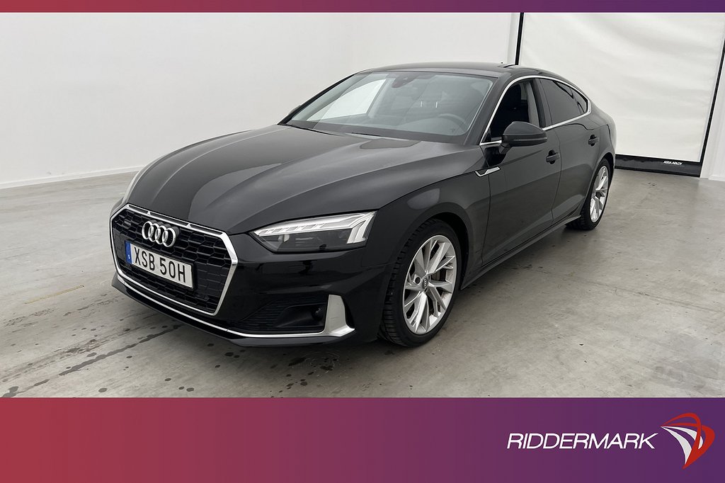 Audi A5 Sportback 45 TFSI Q 245hk Proline Matrix Kamera