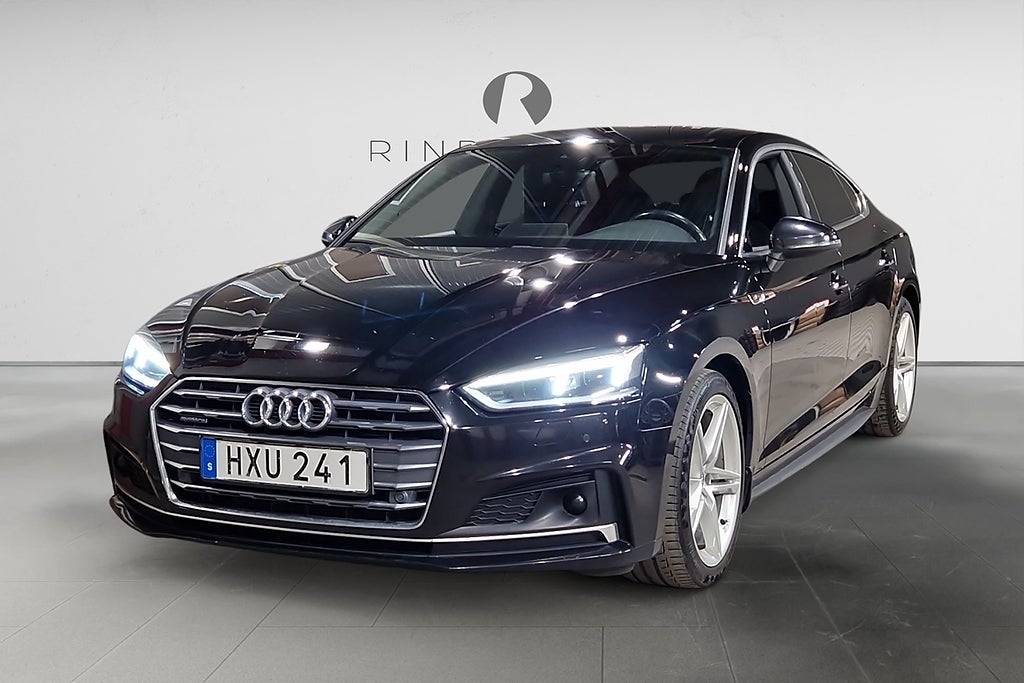 Audi A5 SB 2.0 TDI 190 HK AUT Q S-LINE DRAG NYSERV 18"