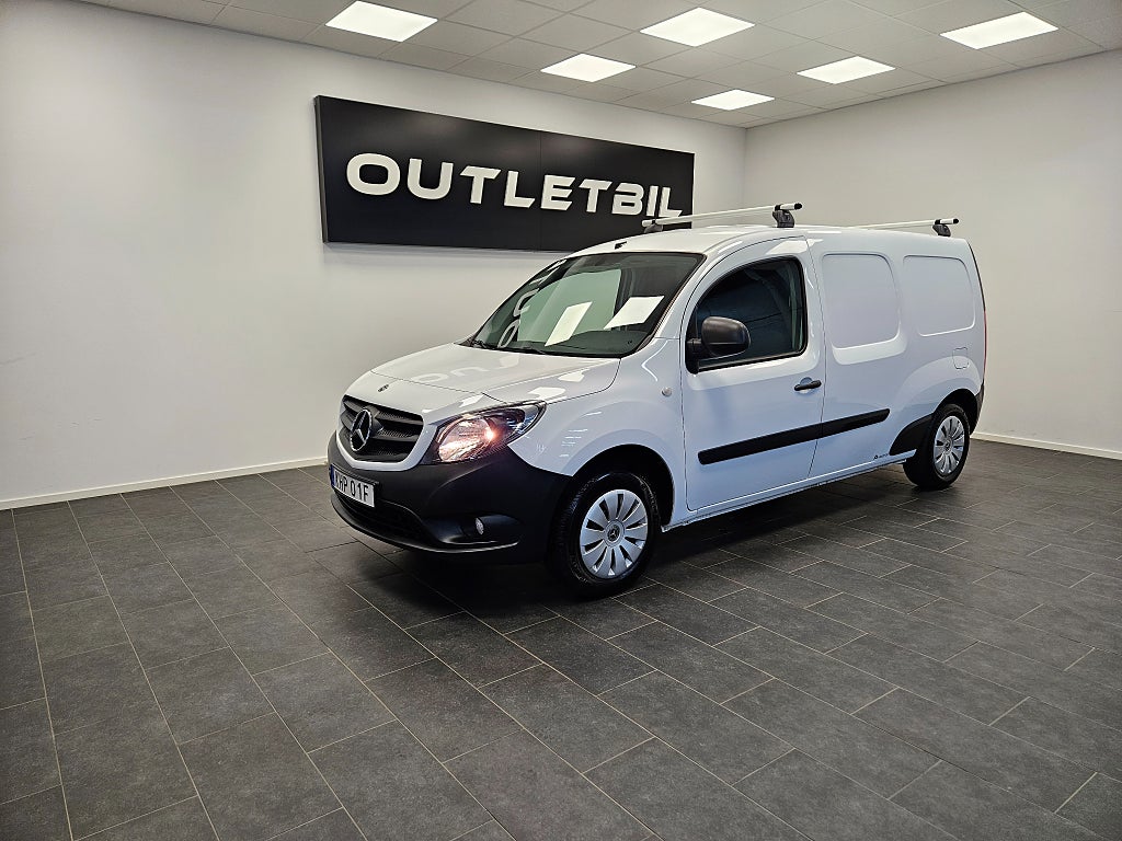 Mercedes-Benz Citan Maxi Lång 109 CDI 90hk Dragkrok Nyservad Ny kamrem MOMS