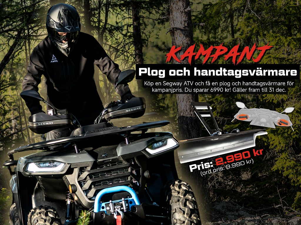 Segway AT5 S 67 900 kr-plogkampanj–Finansiering från 1 268 kr/mån