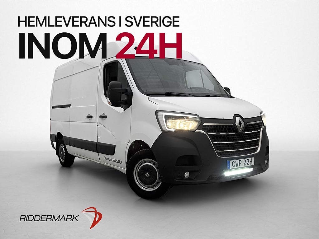 Renault master L2H2 2.3dCi 180hk Värmare Drag  B-Kamera Moms