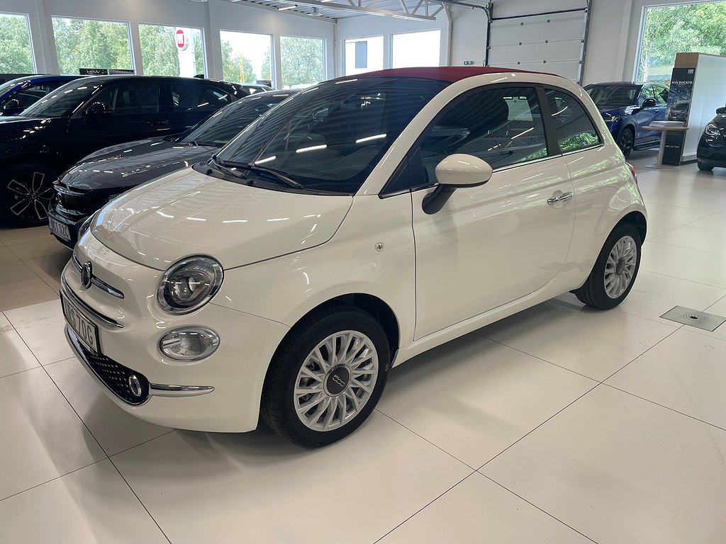 Fiat 500C Dolce Vita cab Hybrid, privatleasingerbjudande