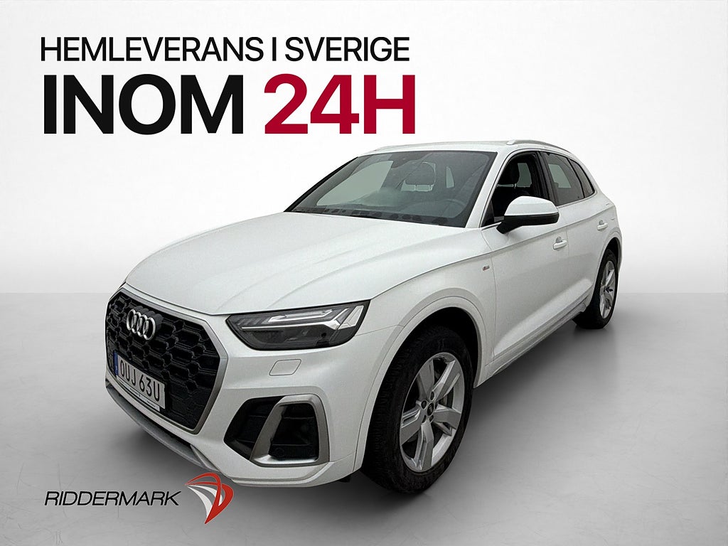Audi Q5 55 TFSI e Q 367hk S-line Cockpit Navi Värmare Drag