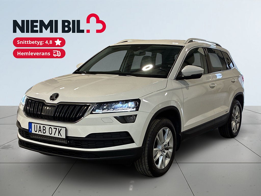 Skoda Karoq 2.0 TDI 4×4 Style Drag Värmare Kamera Skinn Psens S&V