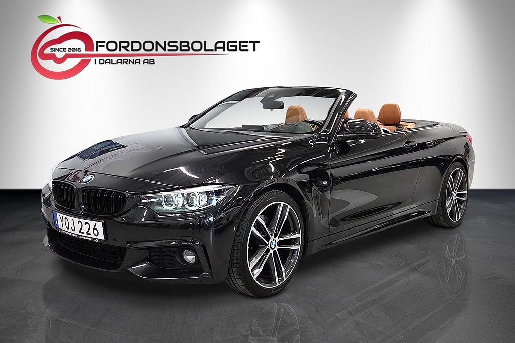 BMW 430 d Convertible M Sport H/K HuD Kamera RÄNTEKAMPANJ 3,45%