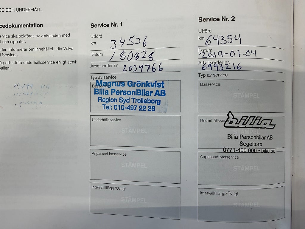 Volvo V90 D3 Kinetic Skinn Gps Drag Ny besiktigad 2 Ägare - miniatyr 22