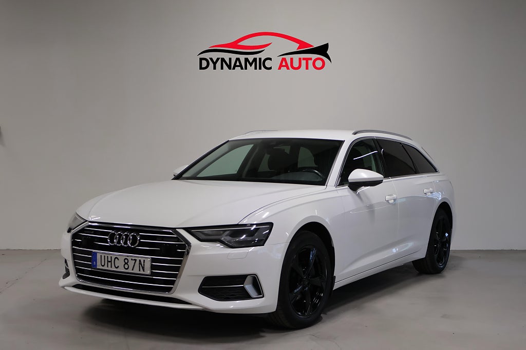 Audi A6 Avant 40 TDI Quattro S-Dragkrok-GPS-Motorvärmare