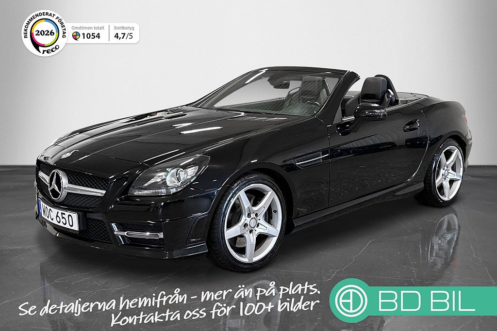 Mercedes-Benz SLK 200 AMG Sport TVÅ BRUKARE TAKLUCKA