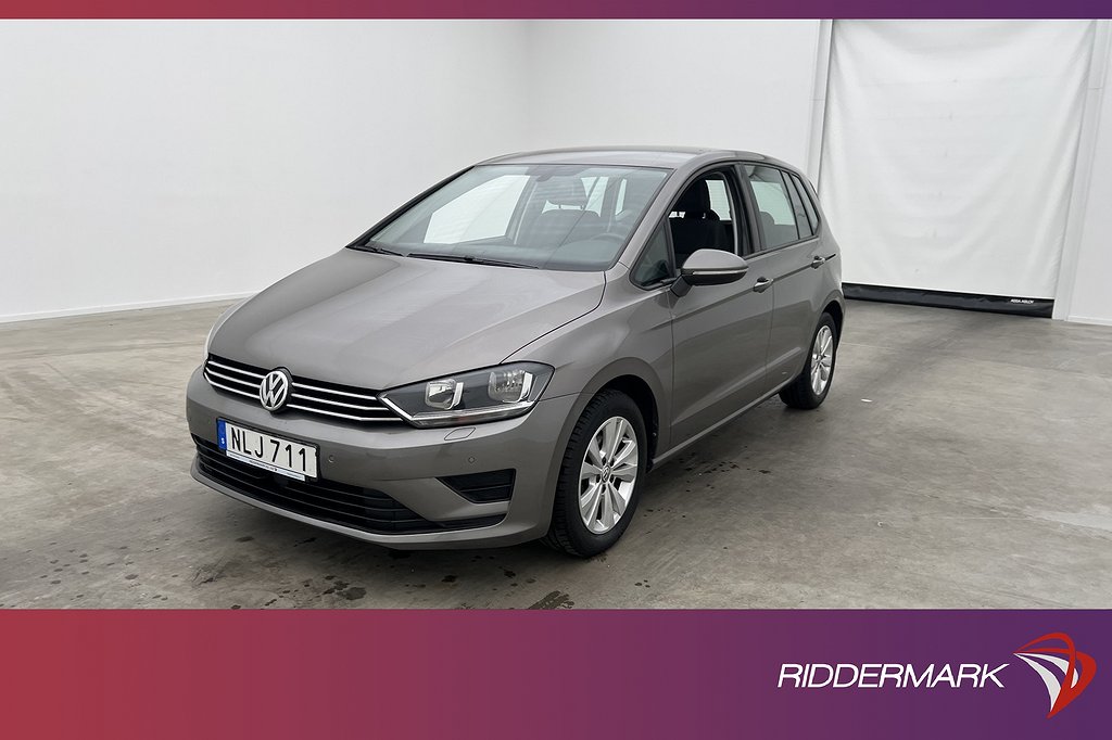 Volkswagen Golf Sportsvan 1.4 TSI 125hk Kamera Adp-Fart Drag