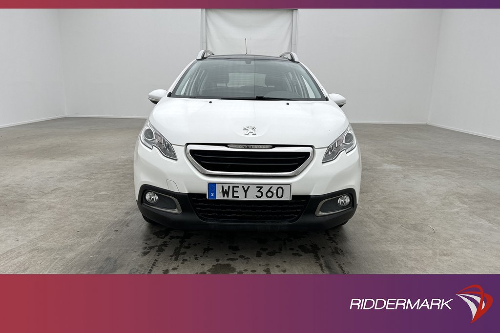 Peugeot 2008 1.2 VTi 82hk Sky-Pack Pano Låg-skatt 0,49L/mil