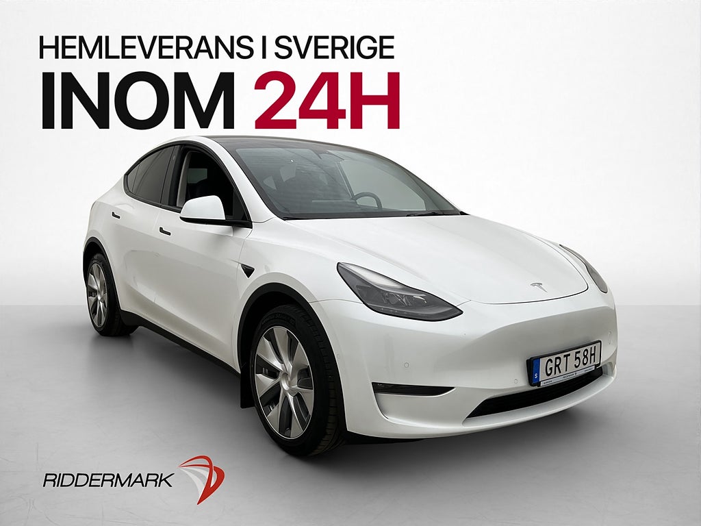 Tesla Model Y Long Range AWD Svensksåld Panorama Drag