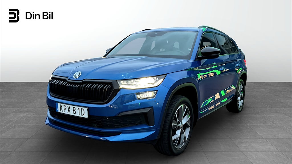 Skoda Kodiaq Sportline 2,0 TDI 200Hk 4X4|Drag|Värmare|Canton